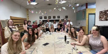 Studenti inglesi a LaVoratorio Studio di immagine di Cattolica
