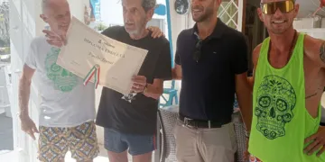 Da sinistra: Luciano Zambelli, Paolo Trenti, l'assessore al Turismo Paolo Dominici e Marco Zambelli