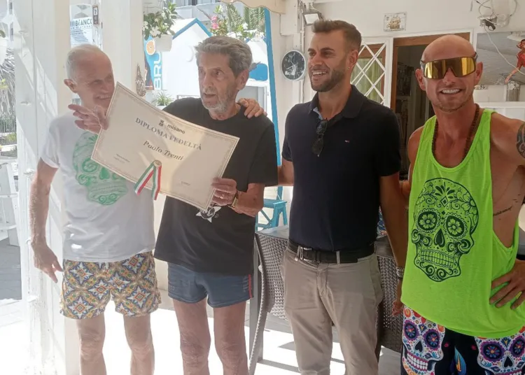 Da sinistra: Luciano Zambelli, Paolo Trenti, l'assessore al Turismo Paolo Dominici e Marco Zambelli