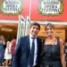 Andrea Biancani con la consorte Marzia