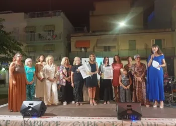 Catiuscia Ceccarelli e Cristina Tassinari premiate sul palco