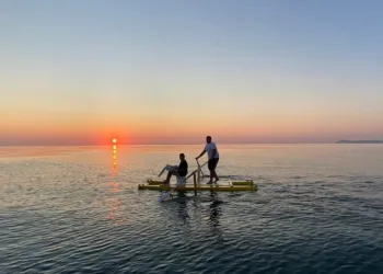 Rimini, alba
