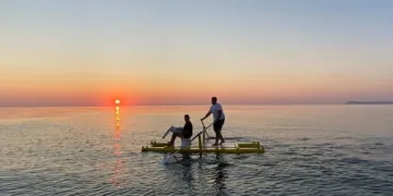 Rimini, alba