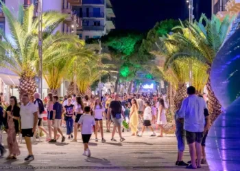 Riccione, viale Ceccarini