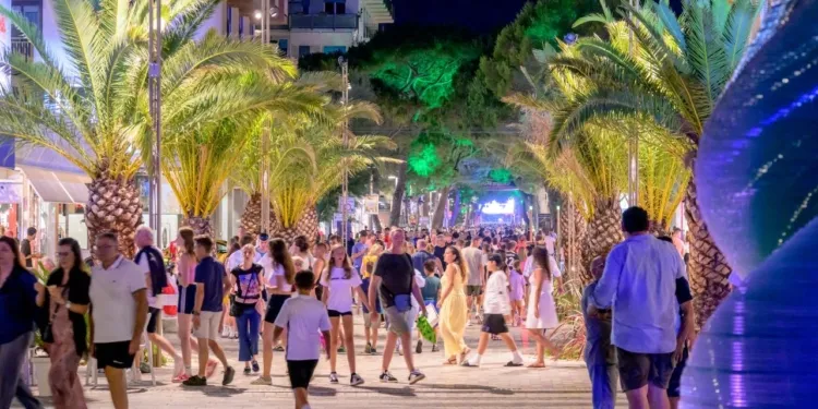 Riccione, viale Ceccarini