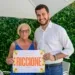 Bruna Conter con l'assessore Mattia Guidi