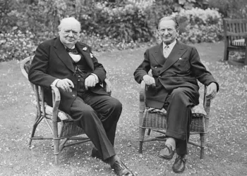 Winston Churchill e Alcide De Gasperi