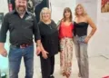 Luca, Monica, l’assessore Maria Elena Malpassi e Isabella