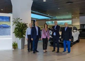 Da sinistra Benito, Filippo, Maria, Marco, Piero Reggini 