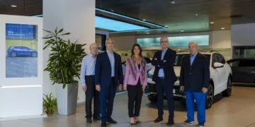 Da sinistra Benito, Filippo, Maria, Marco, Piero Reggini 