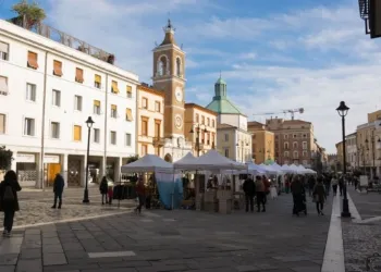 Rimini, piazza Tre Martiri