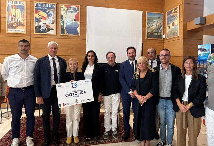 A Cattolica amministrazione e delegazione ACES - Città europea dello sport