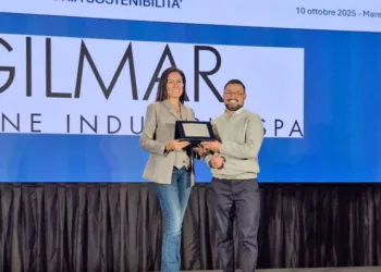 la Sindaca Michela Bertuccioli con Antonio Marletta, manager Gilmar