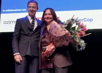 Massimo Cecchini con Alessandra Baronciani