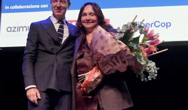Massimo Cecchini con Alessandra Baronciani