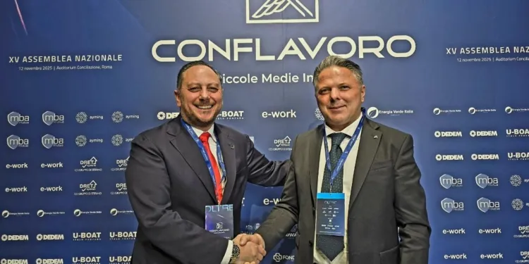 Corrado Della Vista, presidente Conflavoro PMI RiminiLuca Romano, responsabile Conflavoro Ristorazione