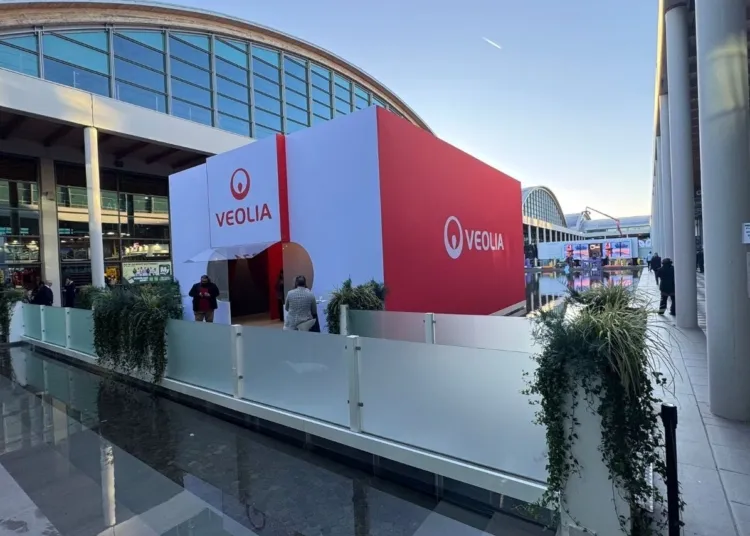 L’installazione di Alfiere per Veolia ad Ecomondo