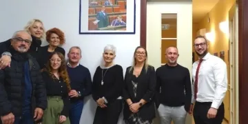 I componenti del Consiglio a conclusione della seduta