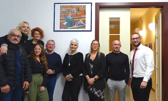 I componenti del Consiglio a conclusione della seduta