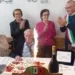 Festeggiato dal sindaco Riziero Santi