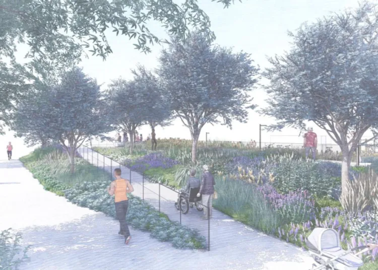 San Giuliano, il rendering