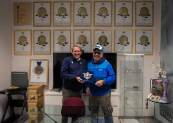 Giovanni Copioli e Gastone Serafini