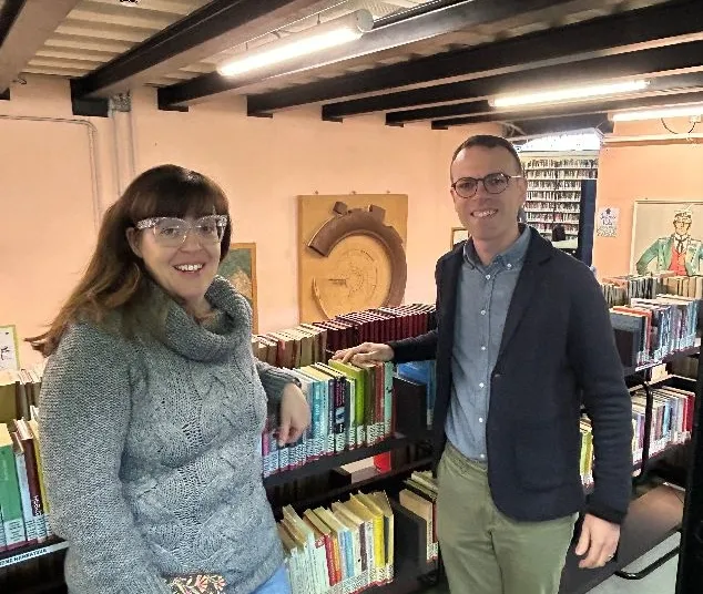 Il vicesindaco Vaccarini e direttrice Bambini