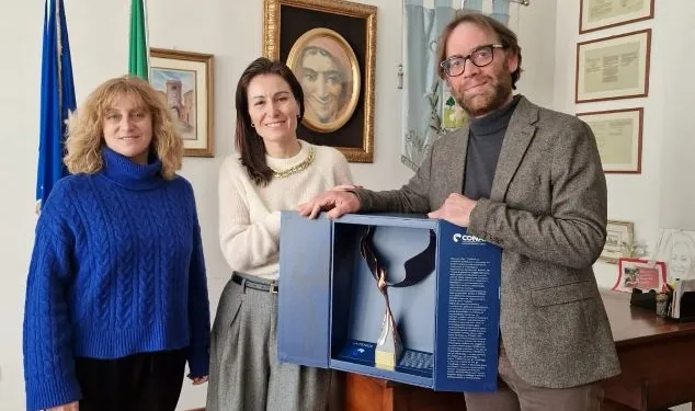 Matteo Marini ricevuto in Comune