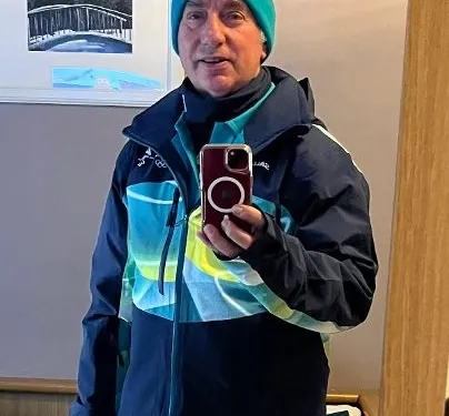 Giuliano Pacifero in divisa olimpica