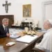 Bernhard Scholz con papa Leone XIV