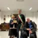 Berta e Agnese Gambini con il sindaco