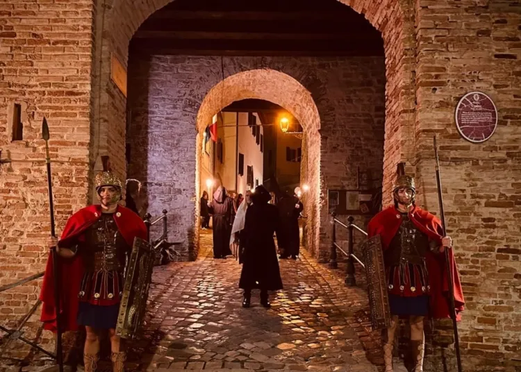 Montefiore, Funerale di Gesù