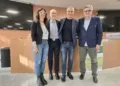 Da sinistra: Frisoni, Pari Sadegholvaad e Vagnini