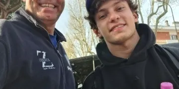 Fabrizio Serafini e Kimi Antonelli