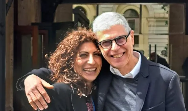 Matilde Tonini col babbo Marcello