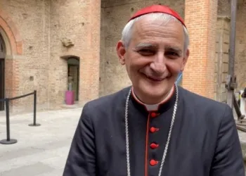Il cardinale Matteo Zuppi
