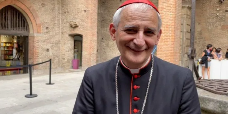 Il cardinale Matteo Zuppi