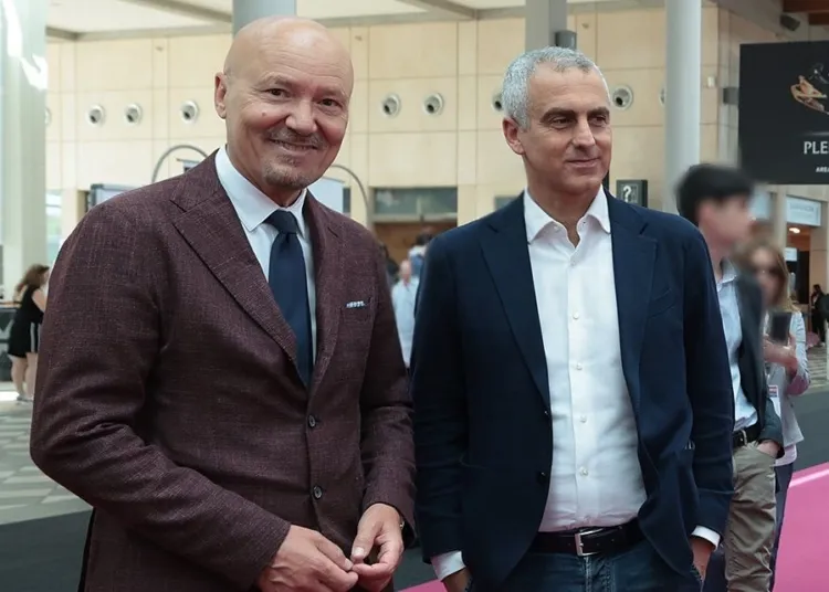 Corrado Peraboni e Jamil Sadegholvaad