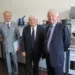 Gastone Bertozzini con l’ambasciatore di Turchia Hakki Akil e l’ambasciatore Giorgio Girelli in visita alla TVS