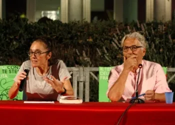 Michela Marzano e Gustavo Cecchini
