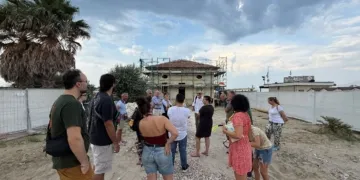 La casina quarantena della colonia Piacenza