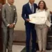 Giorgio Girelli ed Antonio De Poli premiano Corinna Sperandini