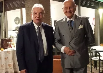 Il maestro Michele Dall’Ongaro ed il presidente emerito Giorgio Girelli