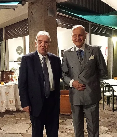 Il maestro Michele Dall’Ongaro ed il presidente emerito Giorgio Girelli