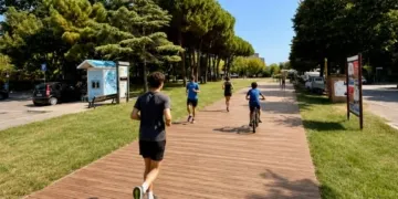 Passeggiata sul Rio Agina, rendering
