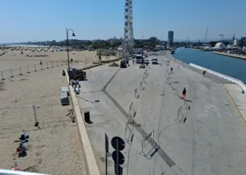 Rimini, piazzale Boscovich