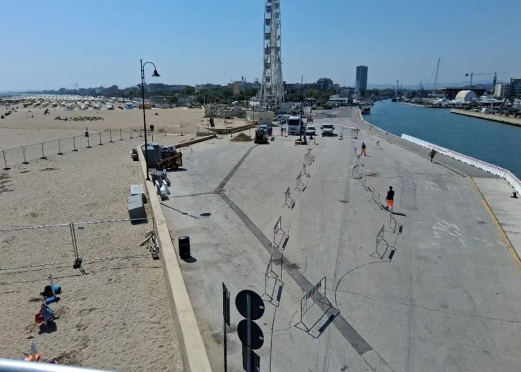 Rimini, piazzale Boscovich