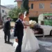 Stefano Ciotti accompagna la figlia Marta all'altare