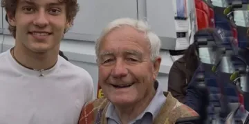Pierino Biancospini con Kimi Antonelli