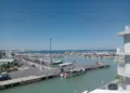 Cattolica, il porto visto da Gabicce Mare